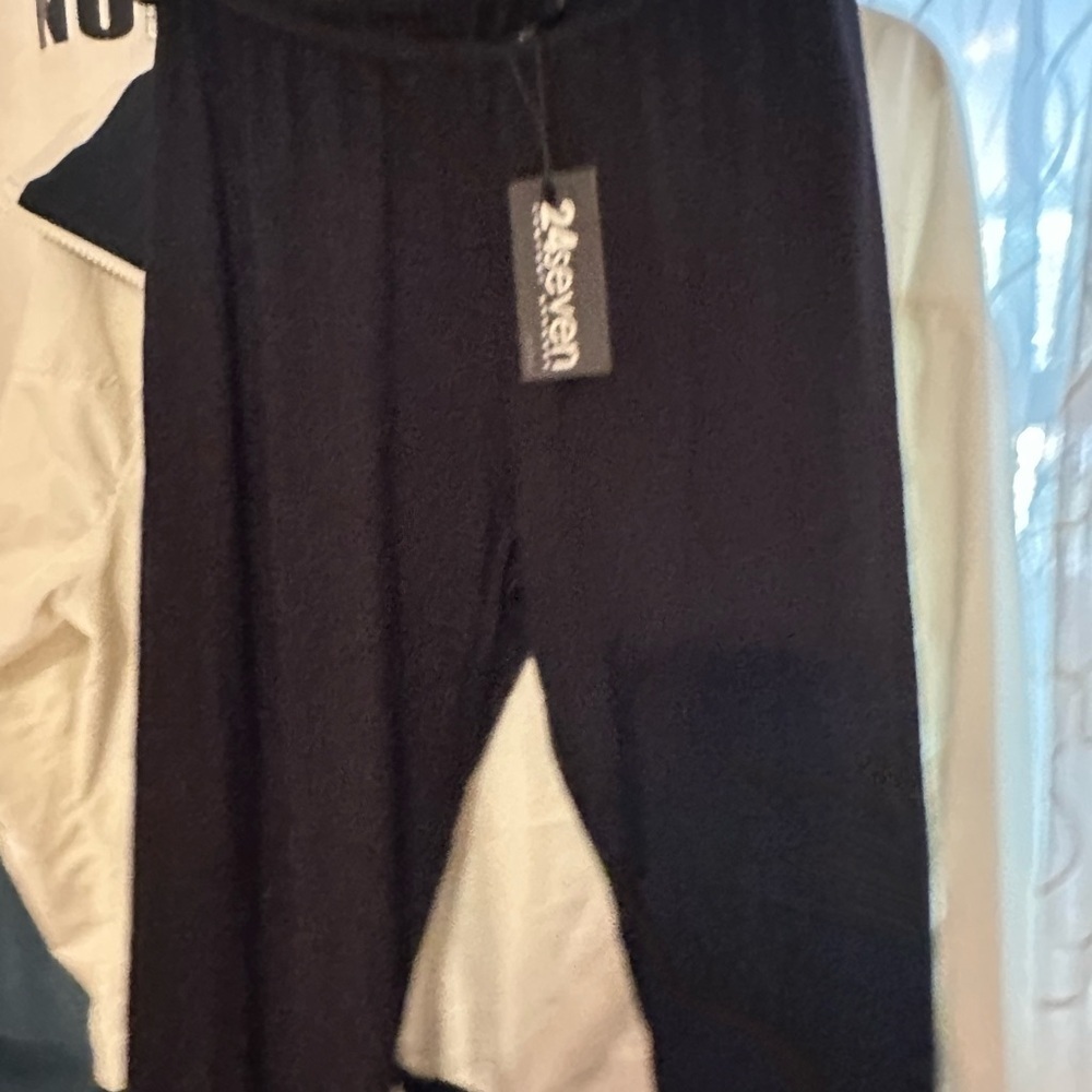 Seven7 Black Apparel straight leg lounge pants - Picture 3 of 5